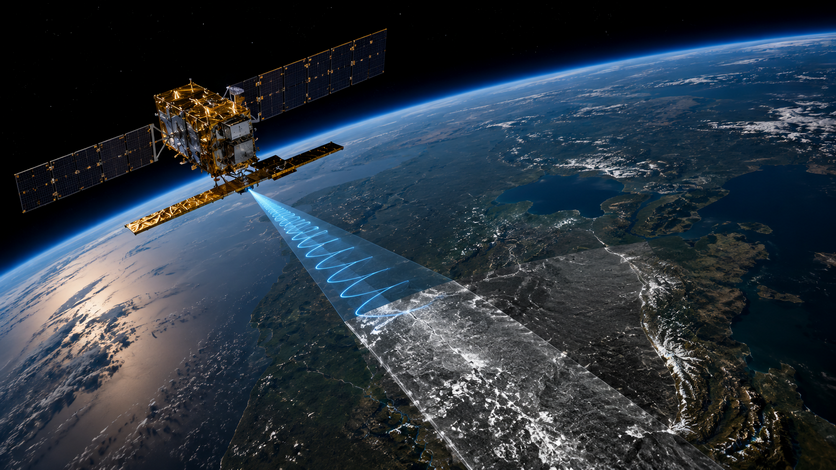 Remote Sensing technology layer visualisation
